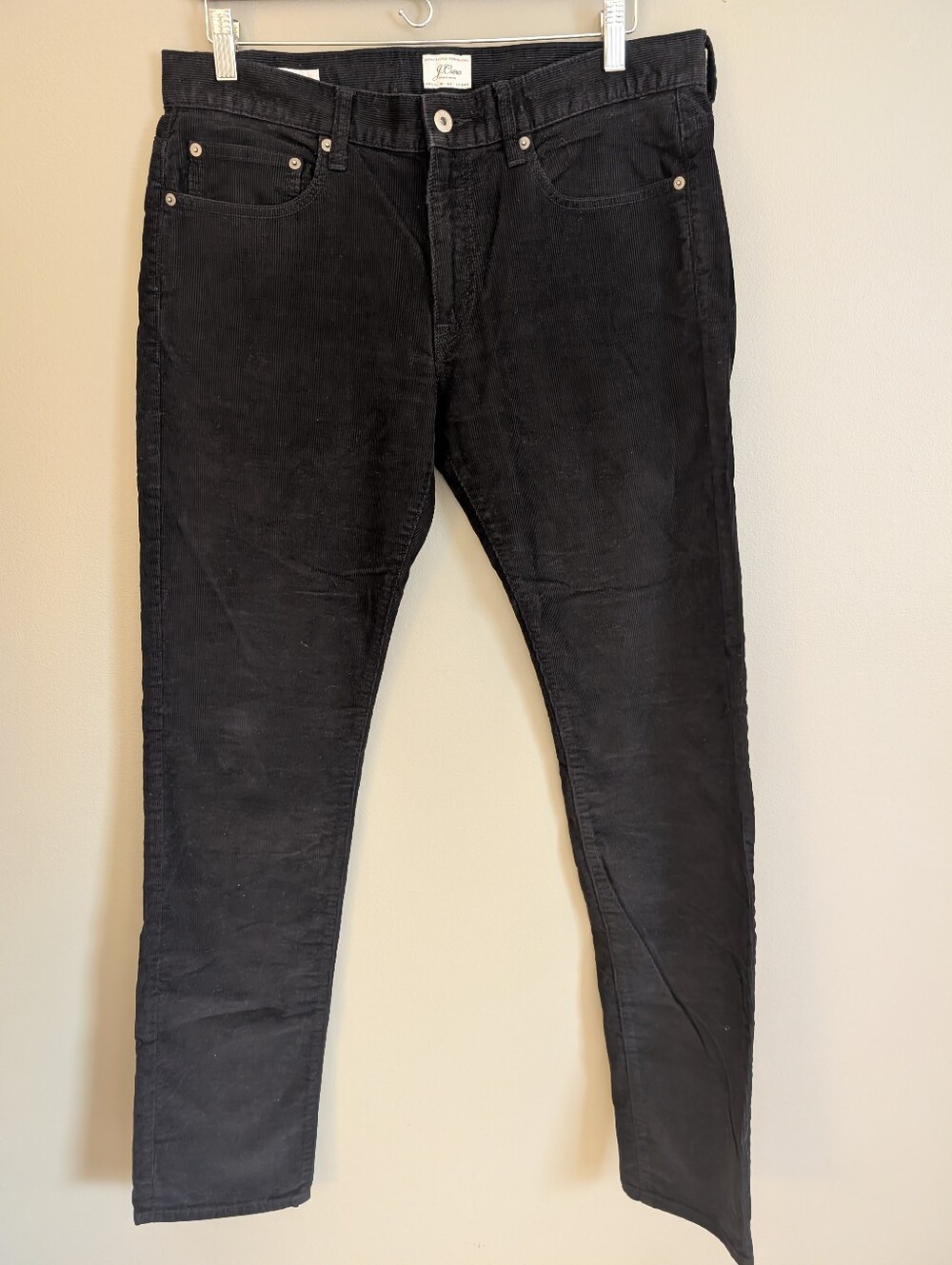 J. Crew 484 Slim Corduroy Pants Size 33